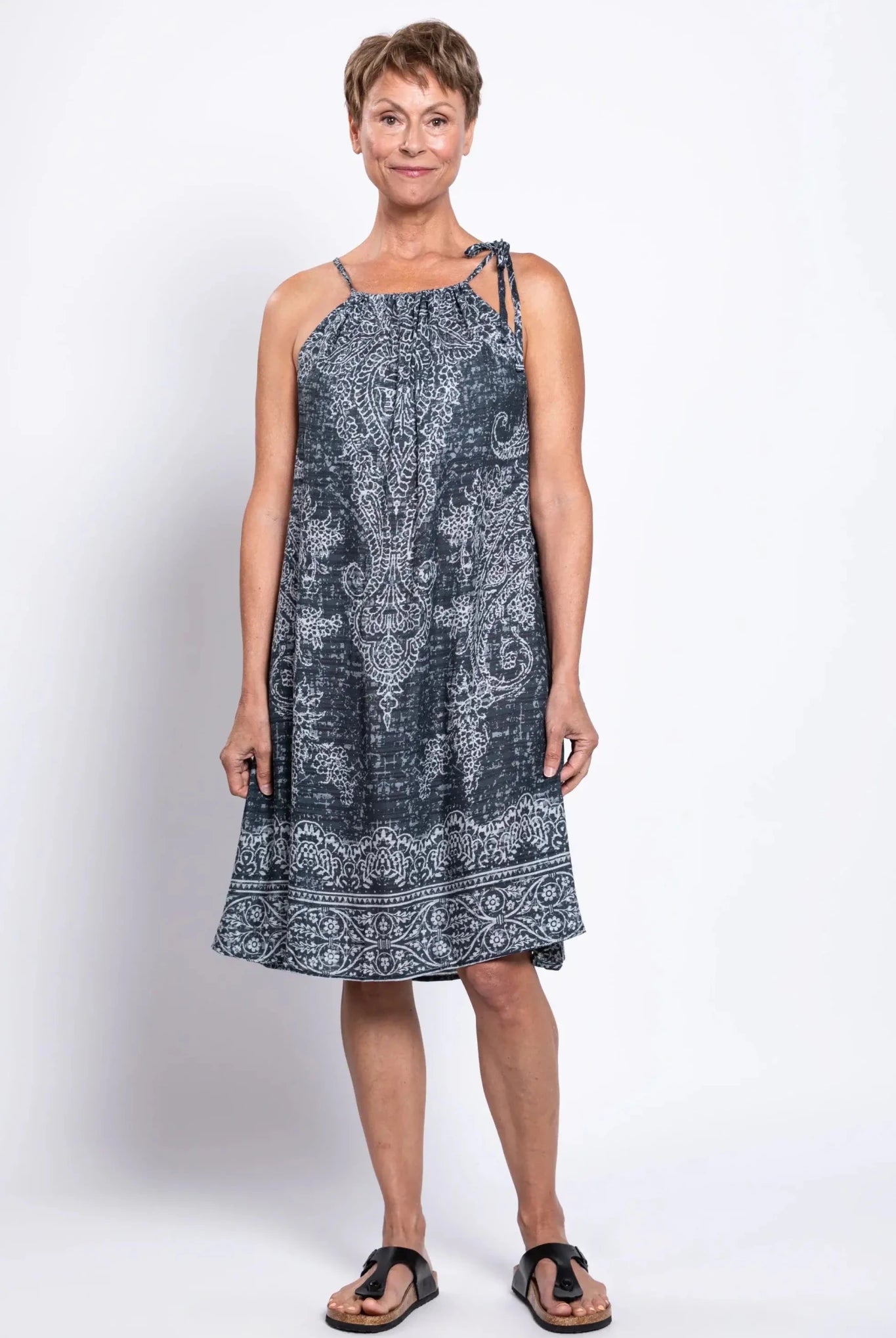 Beach Dress – Adjustable Lightweight Viscose Summer Cover - Up - Blue Sky Clothing Co - Cloud Nine Pajamas