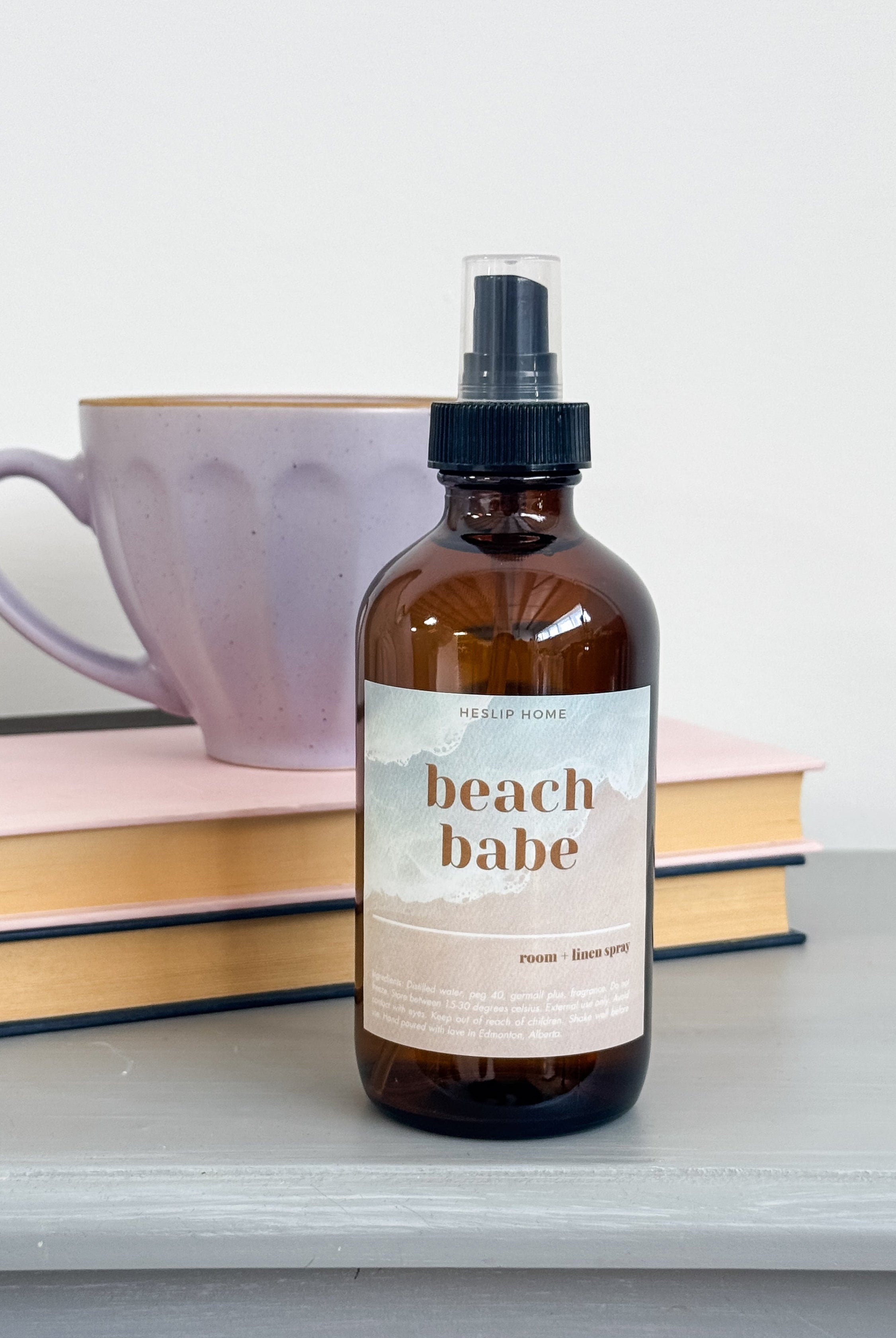 beach babe coconut ocean inspired room and linen spray