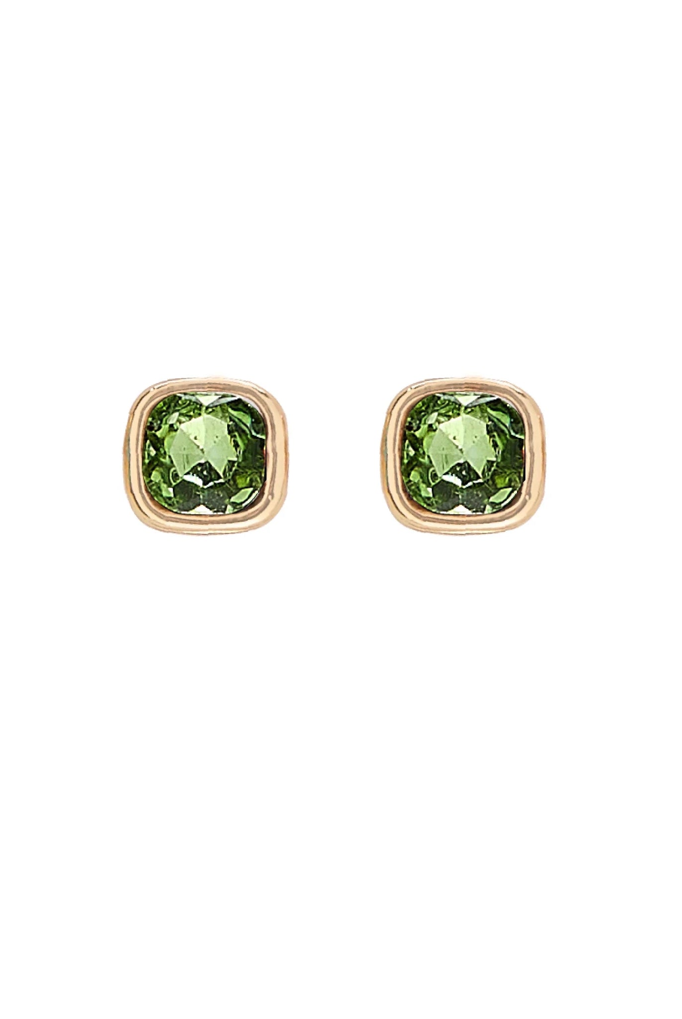 Foxy Originals Birthstone Earrings Gold huggie hoop and stud set — Cloud Nine Pajamas