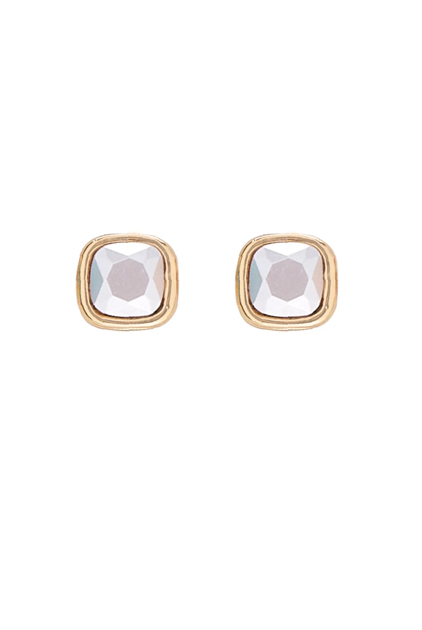 Foxy Originals Birthstone Earrings Gold huggie hoop and stud set — Cloud Nine Pajamas