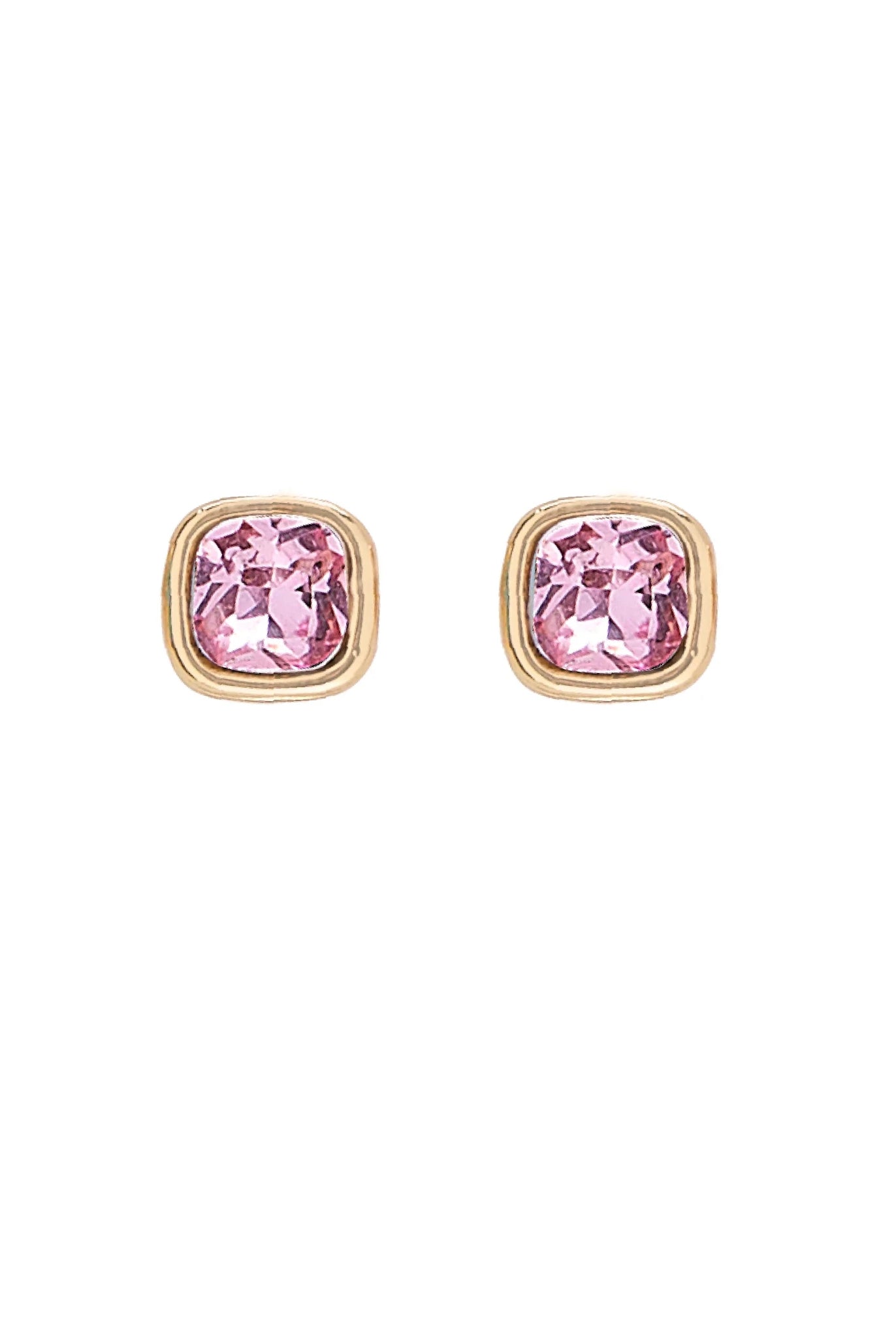 Foxy Originals Birthstone Earrings Gold huggie hoop and stud set — Cloud Nine Pajamas