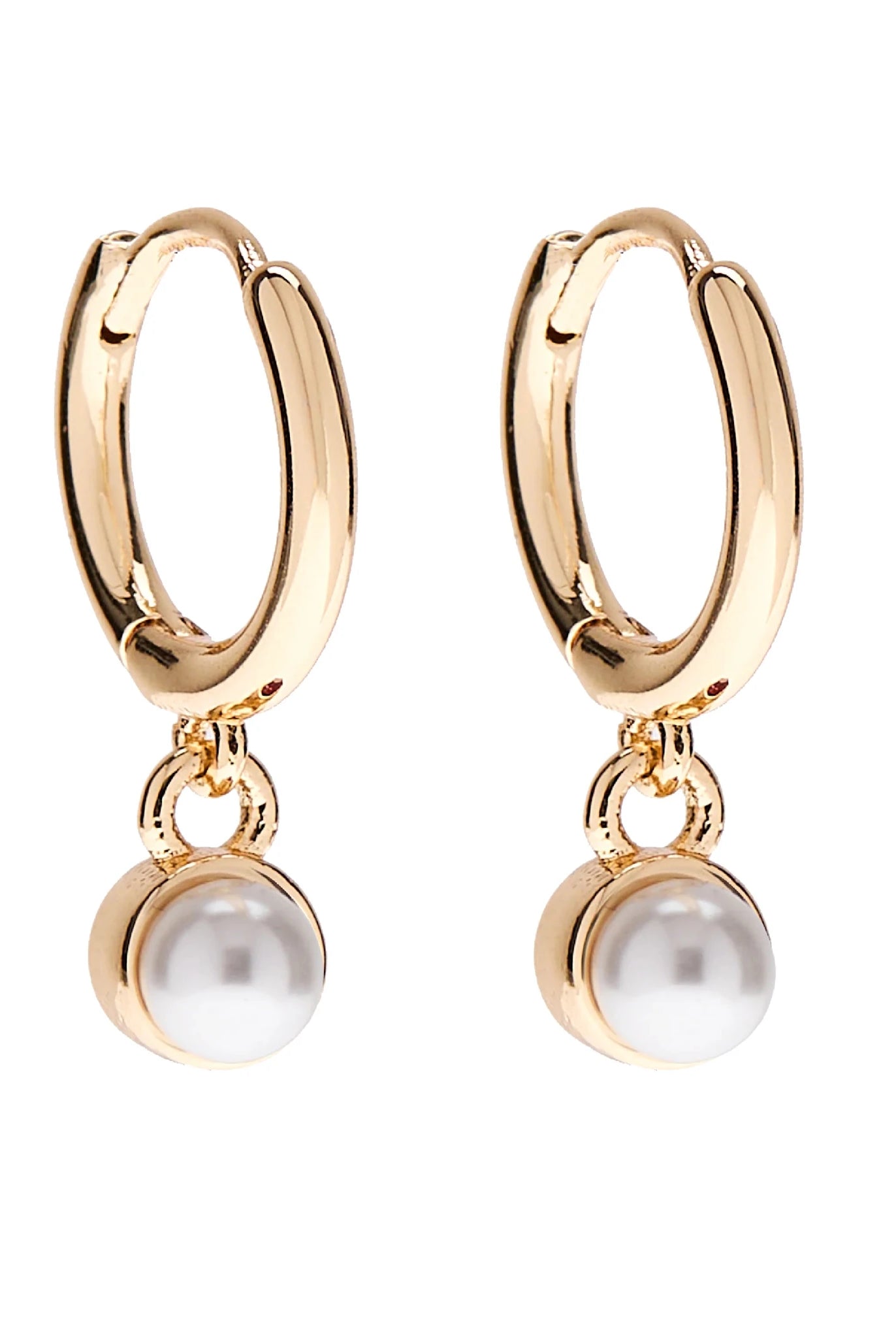 Foxy Originals Birthstone Earrings Gold huggie hoop and stud set — Cloud Nine Pajamas