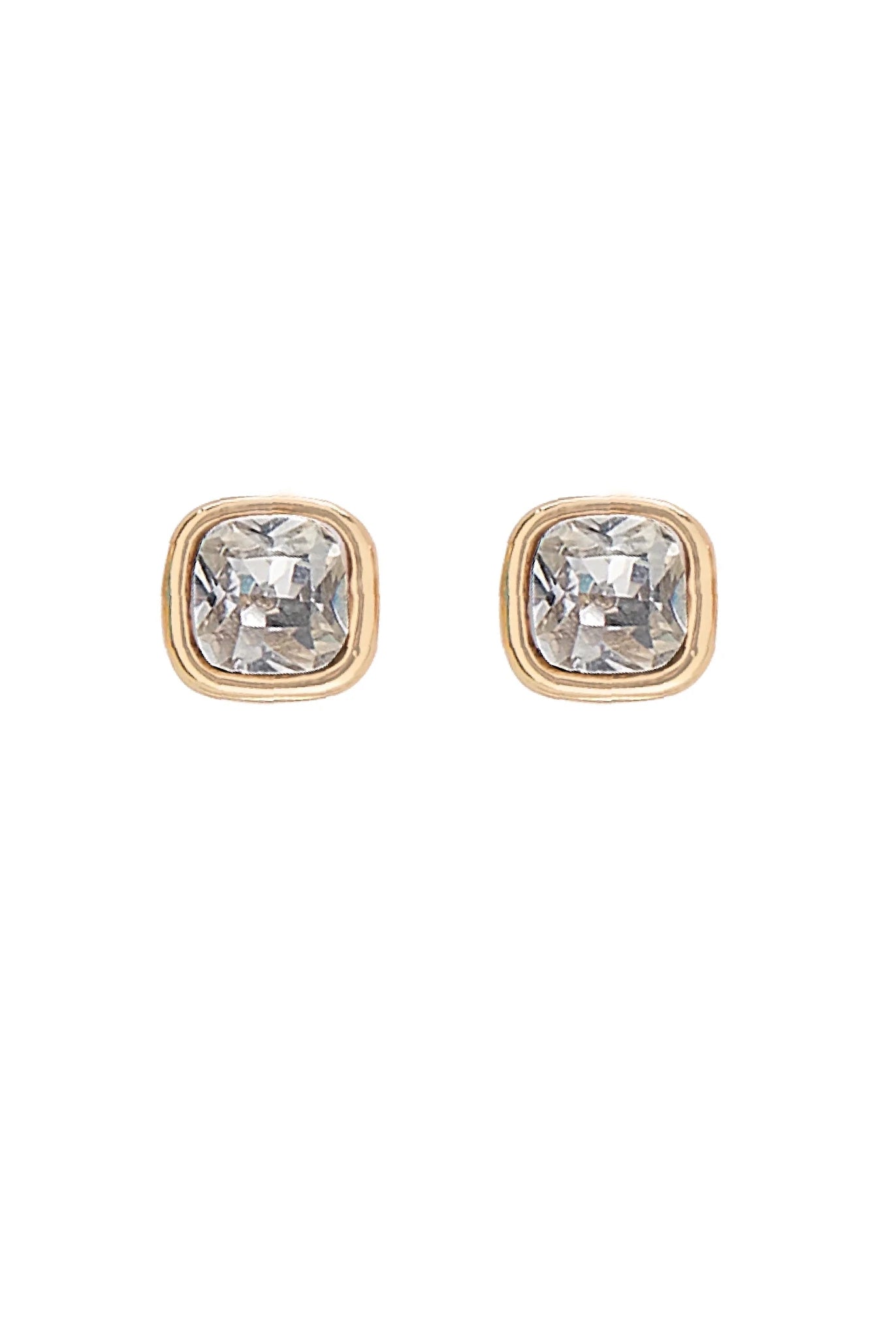 Foxy Originals Birthstone Earrings Gold huggie hoop and stud set — Cloud Nine Pajamas