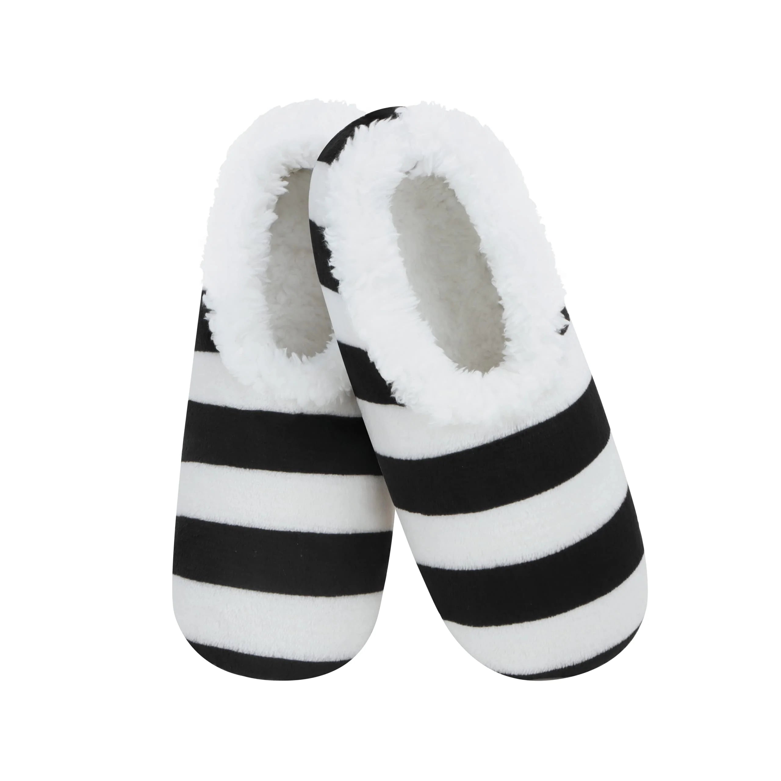 Snoozies Plush Cozy Slipper Socks with Memory Foam & Thick Sherpa Lining