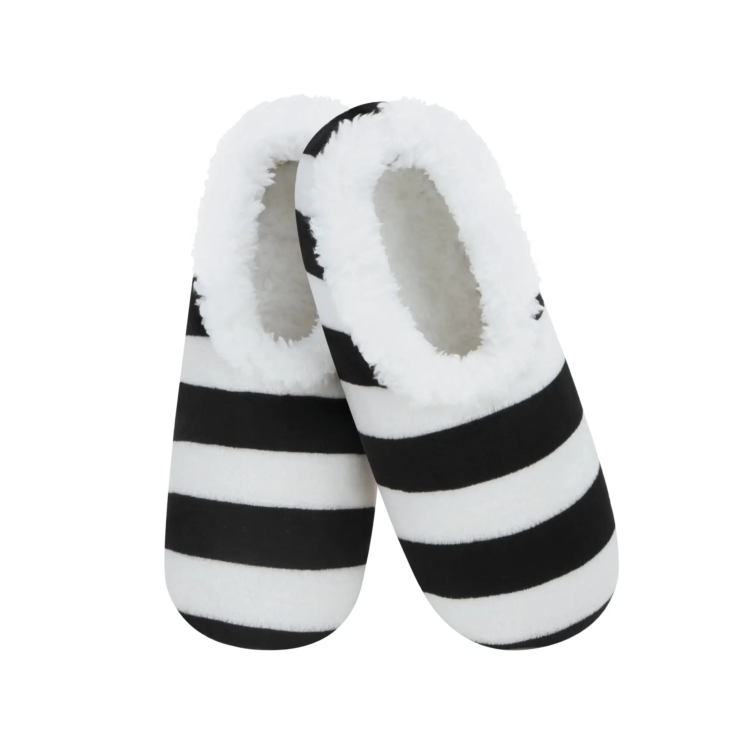 Snoozies Plush Cozy Slipper Socks with Memory Foam & Thick Sherpa Lining