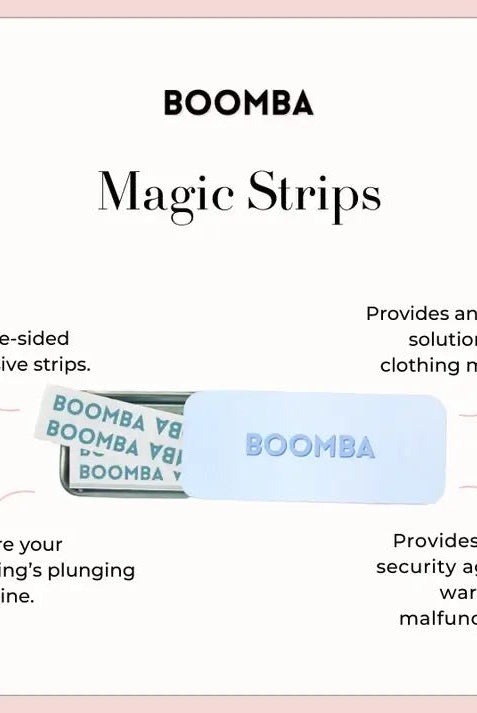 BOOMBA Magic Tape Strips (Reusable, 20+ Uses) - Boomba - Cloud Nine Pajamas