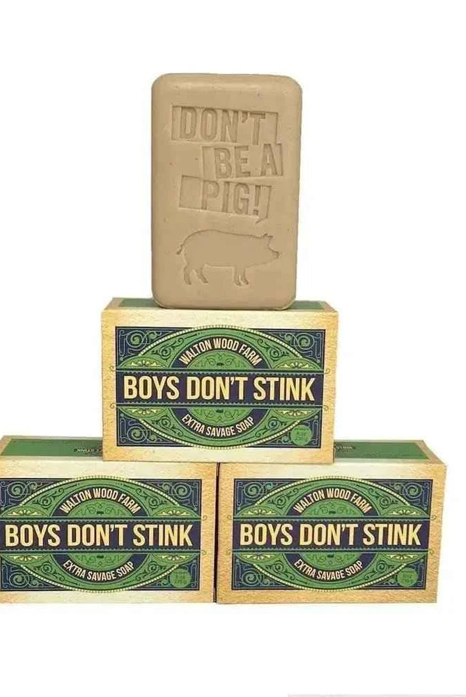 Boys Dont Stink Giant Bar | Walton Wood Farms