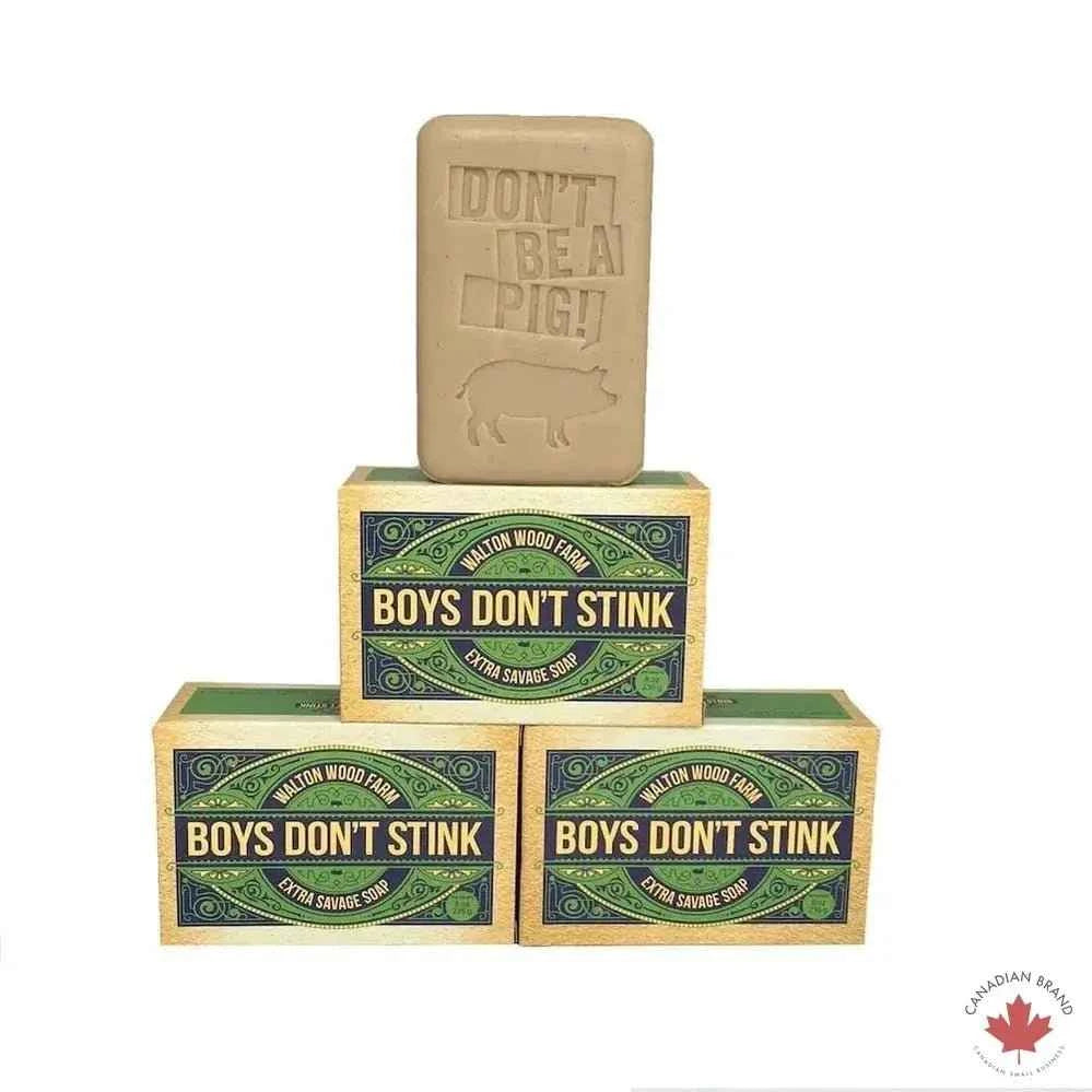 Boys Dont Stink Giant Bar | Walton Wood Farms