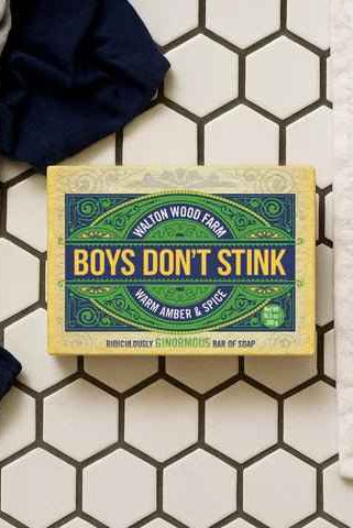 Boys Dont Stink Giant Bar | Walton Wood Farms