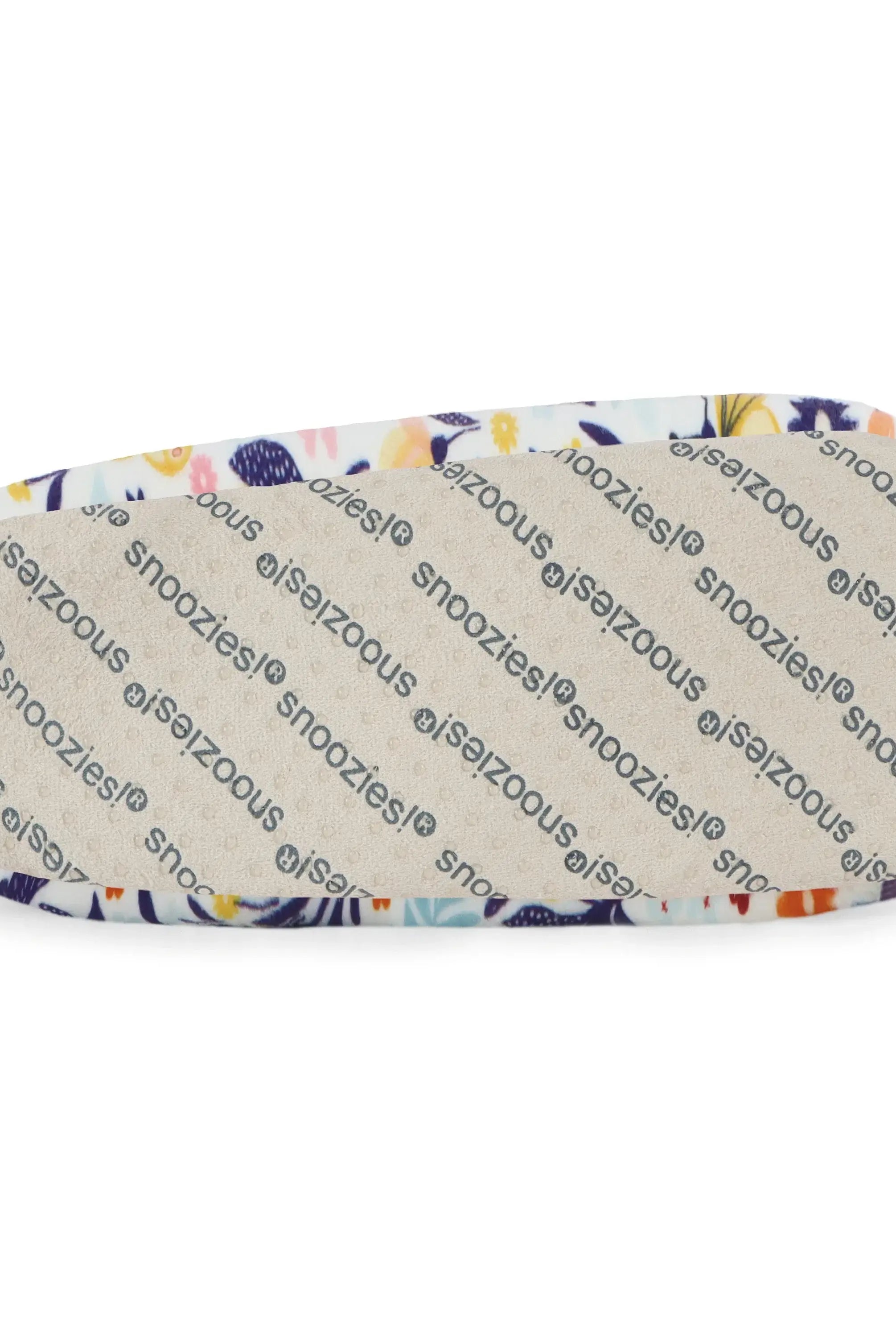 Snoozies Plush COZY Slipper Socks butterflies & flowers