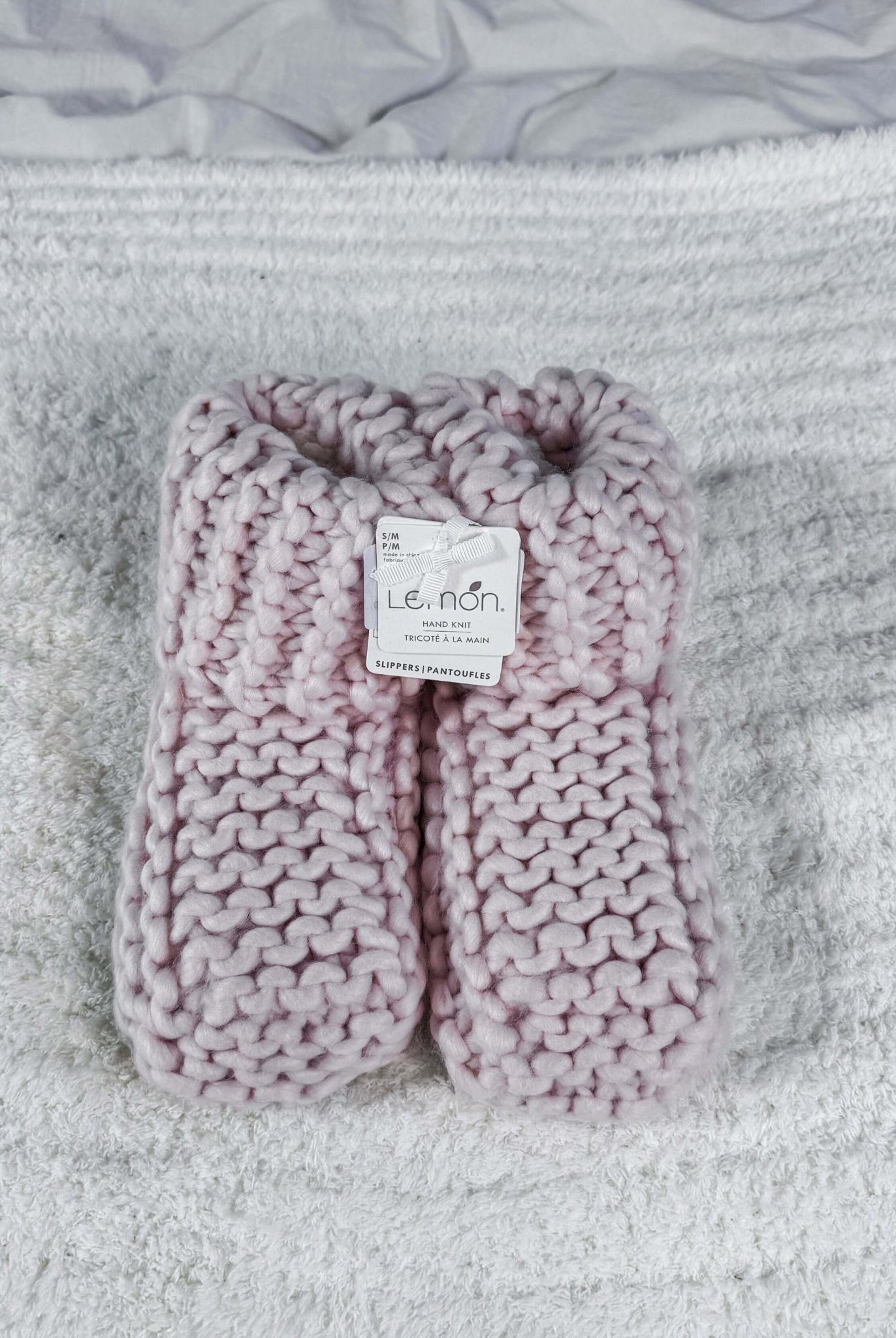 Cabin Cuffed Cute Slipper Bootie | Lemon - LEMON - Cloud Nine Pajamas