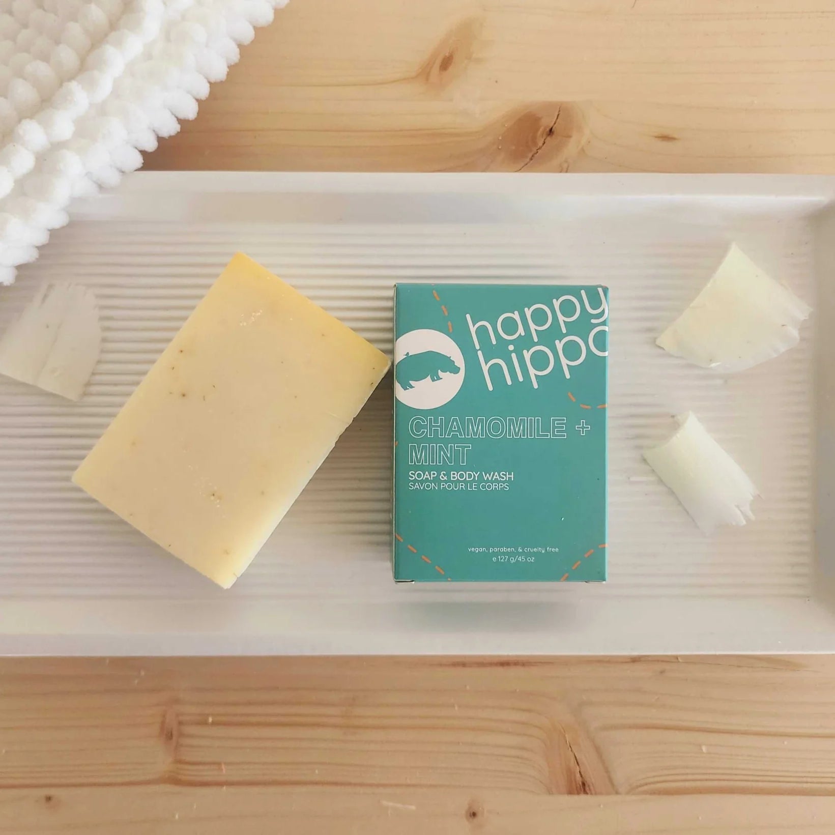 Jabón y gel de baño en barra sólida | Happy Hippo Bath Co.