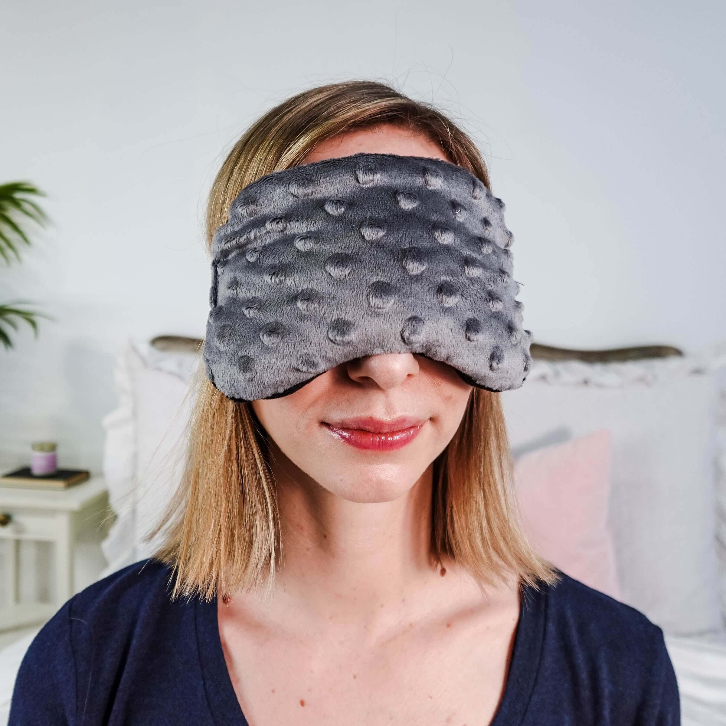 Antifaz para dormir con aromaterapia Warm Buddy - Terapia de calor/frío