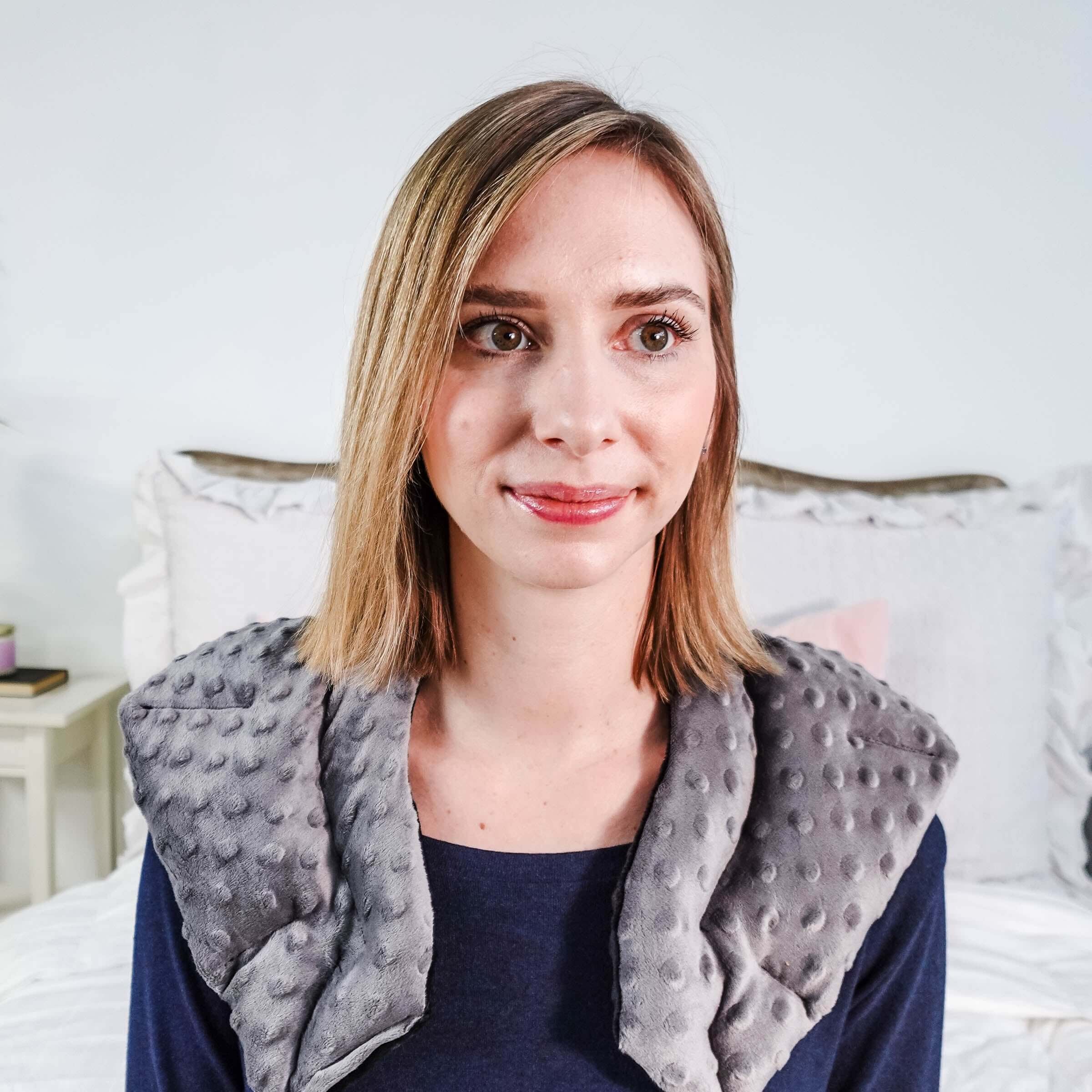 Warm Buddy Ultra - Manta para hombros con aromaterapia y terapia de calor