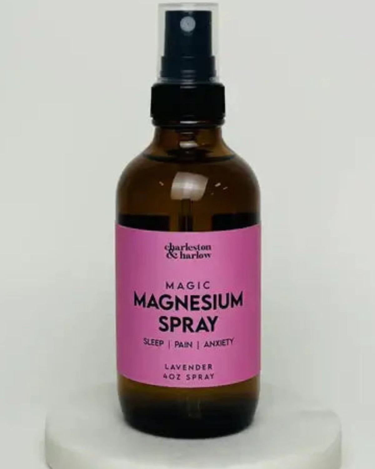 Charleston & Harlow Lavender MAGIC Magnesium Spray 4oz bottle — Cloud Nine Pajamas Edmonton