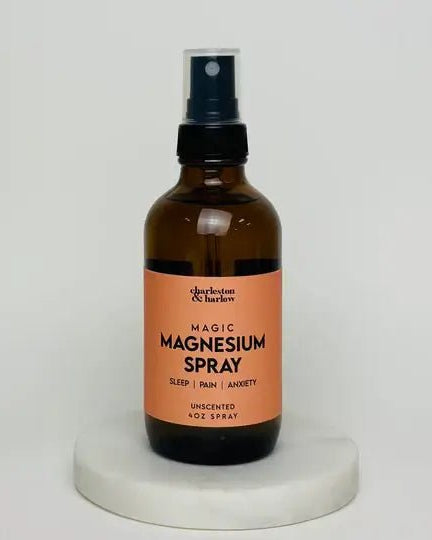 Charleston & Harlow Unscented MAGIC Magnesium Spray 4oz bottle — Cloud Nine Pajamas Edmonton