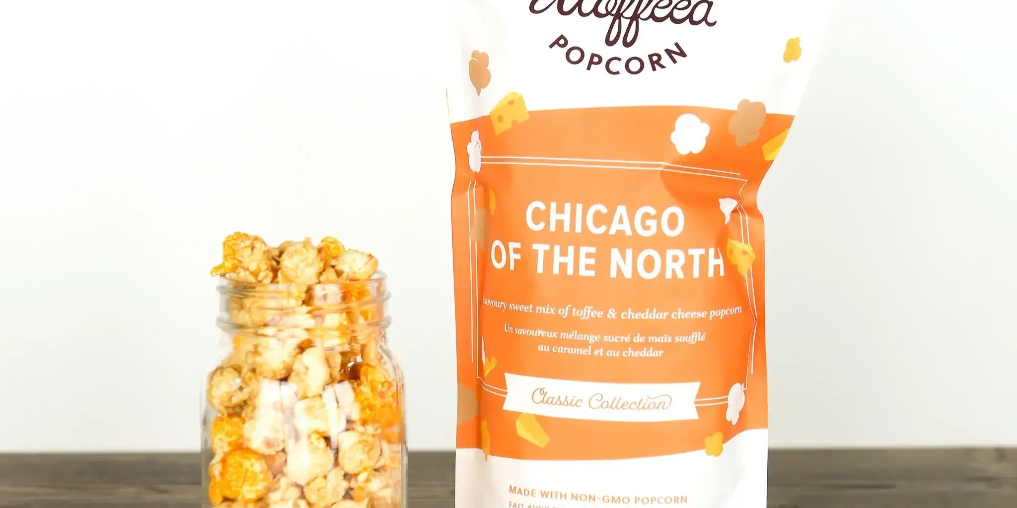 Chicago of the North Caramel Cheddar Popcorn | Utoffeea Canada