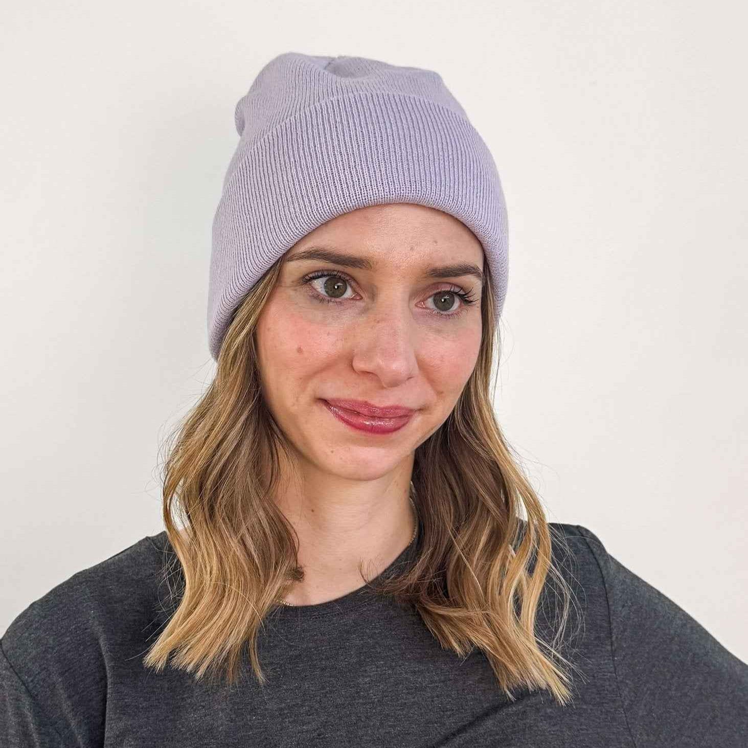 Classic Solid Knit Toque | Warm Winter Unisex Beanie | Gertex