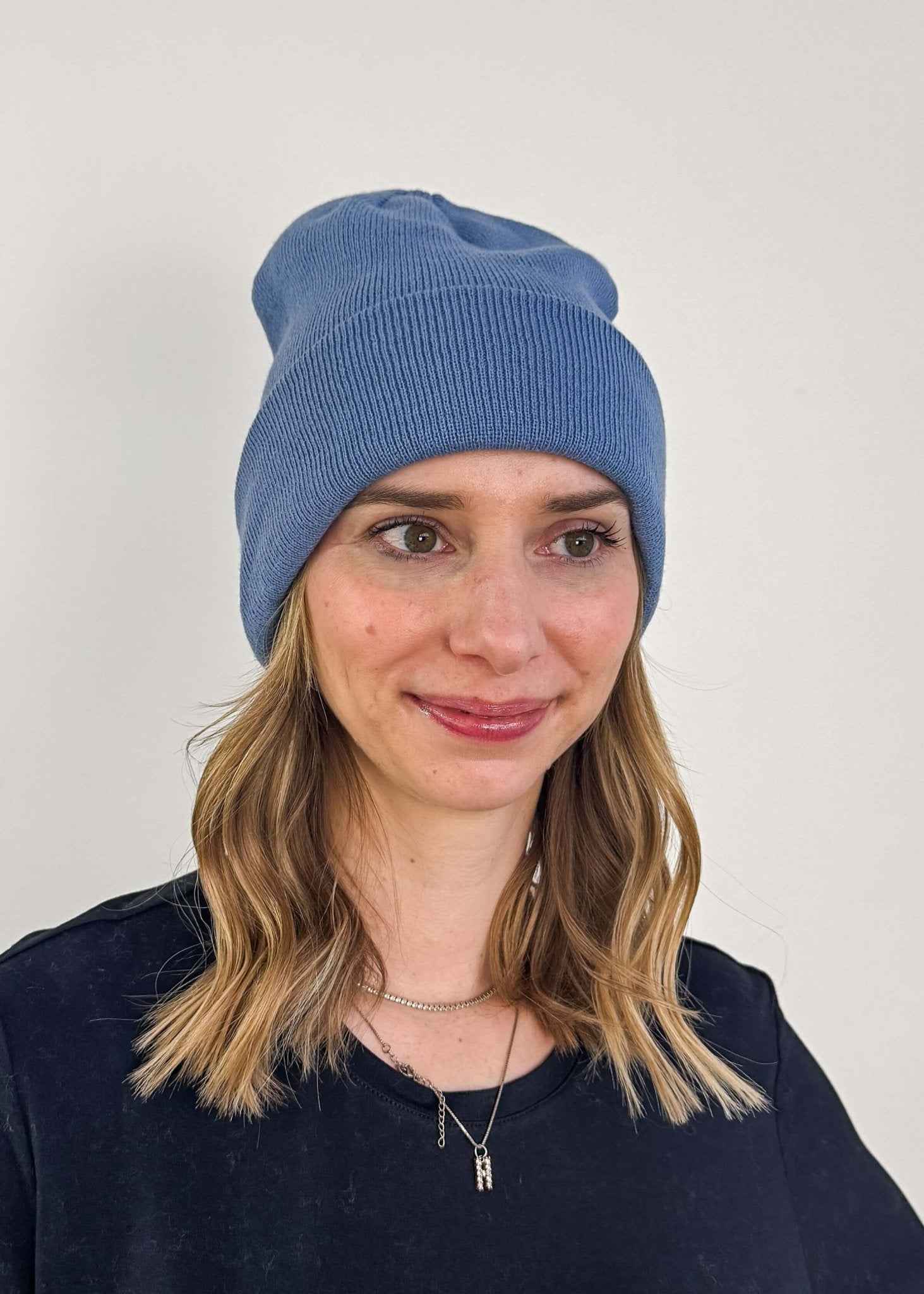 Classic Solid Knit Toque | Warm Winter Unisex Beanie | Gertex