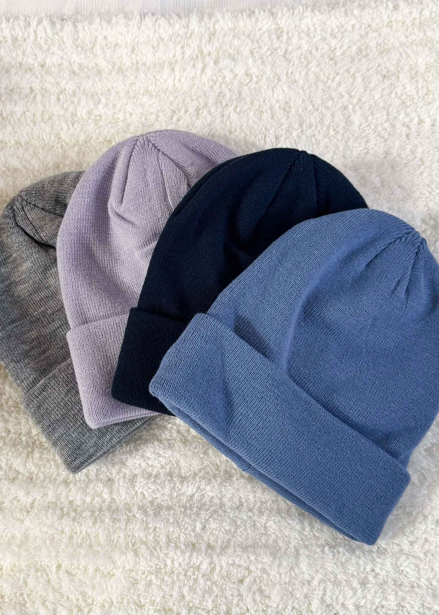 Classic Solid Knit Toque | Warm Winter Unisex Beanie | Gertex