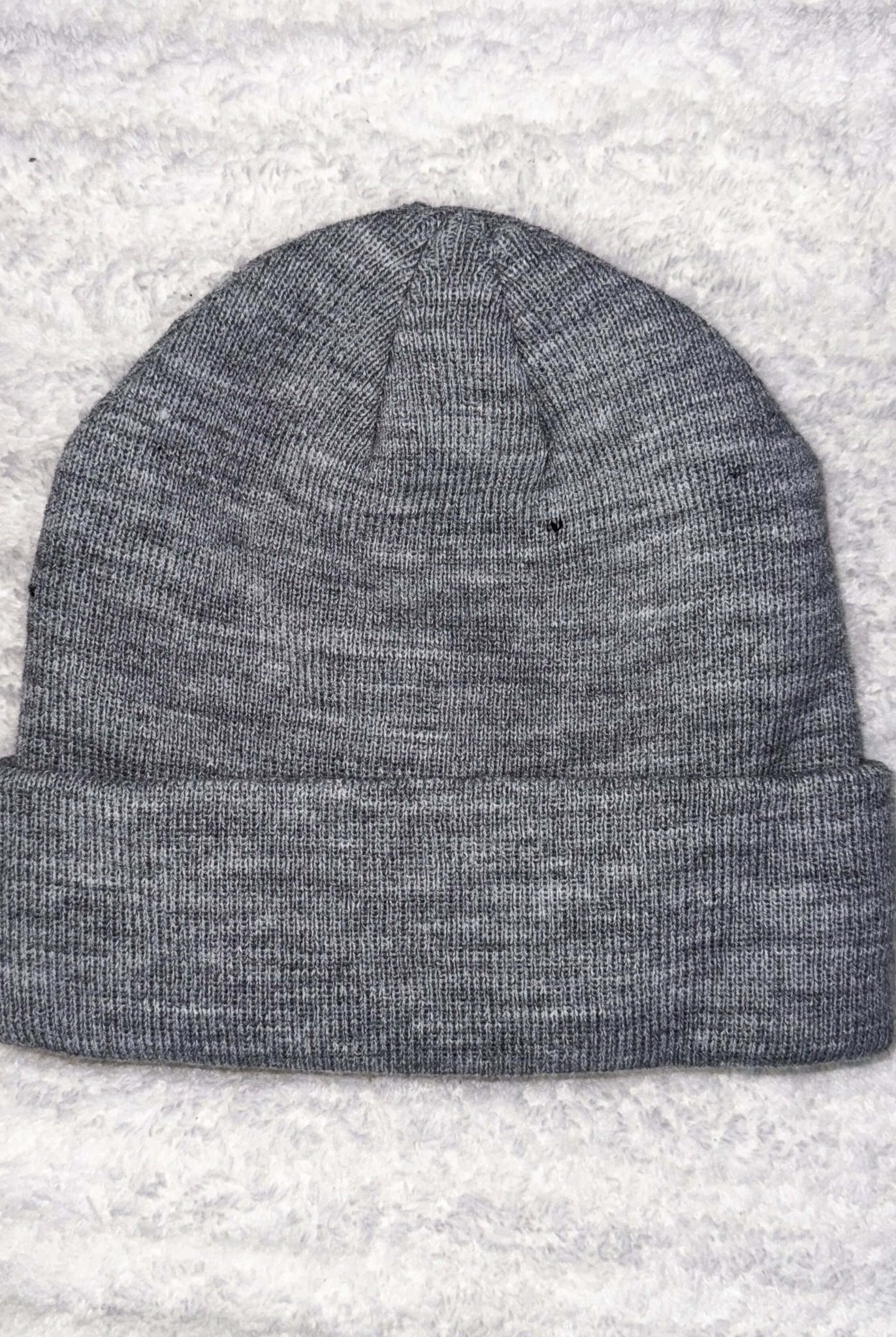grey unisex knit sold beanie toque for winter by Gertex