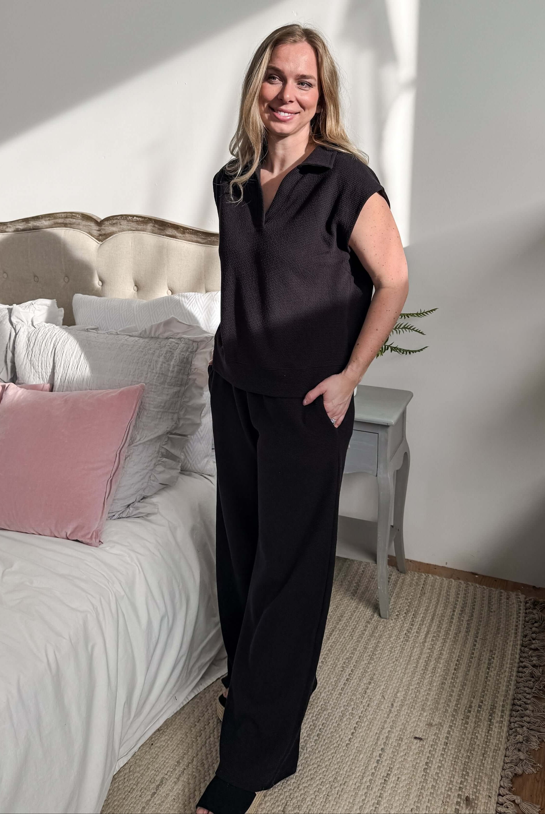 PJ Collared Top/Pant Set Summer Vibes