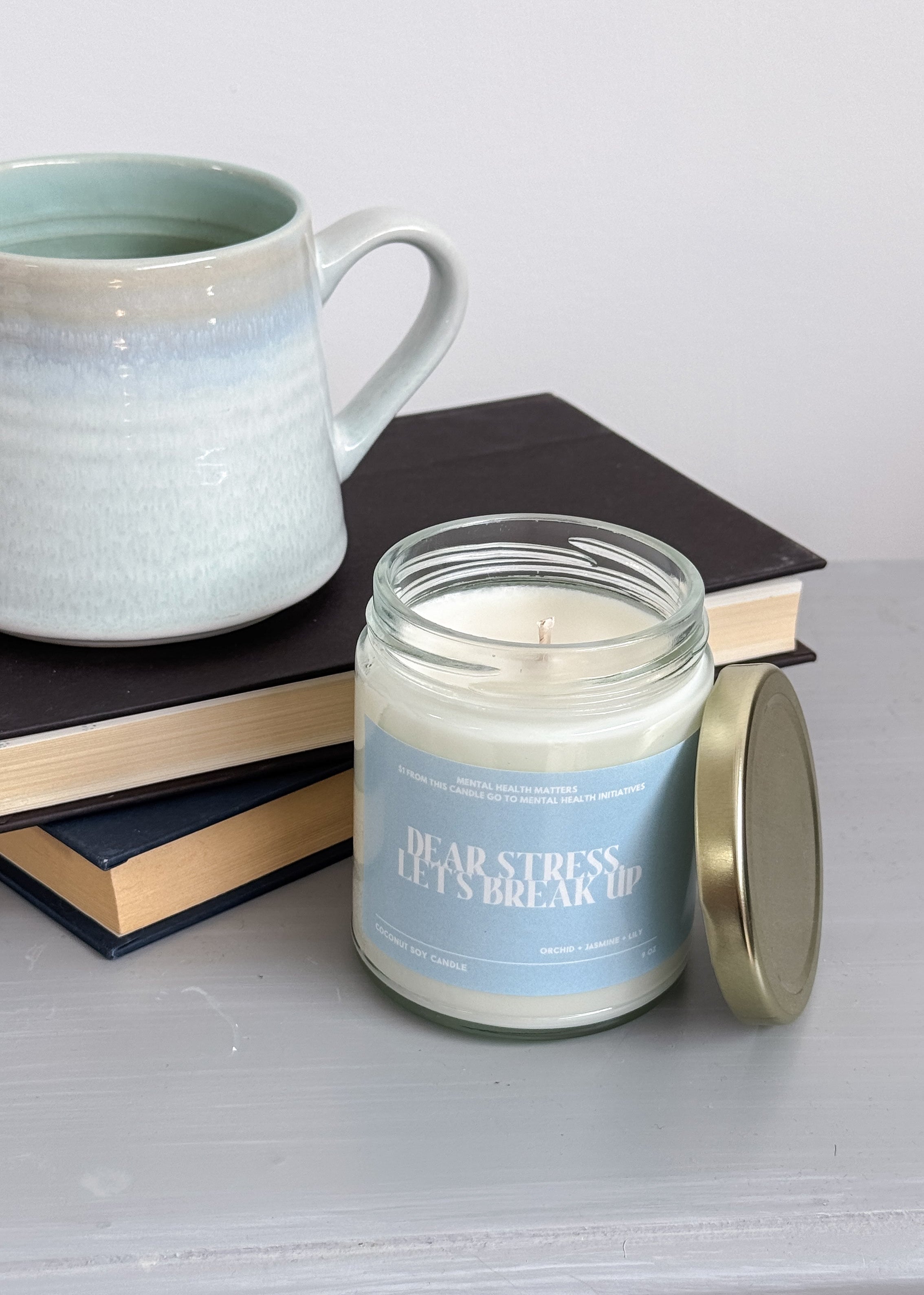 coconut soy wax candle exotic floral