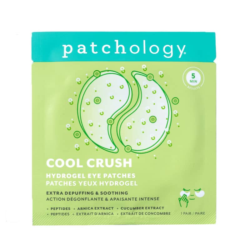Patchology Cool Crush Hydrogel Eye Patch single pair depuffing treatment