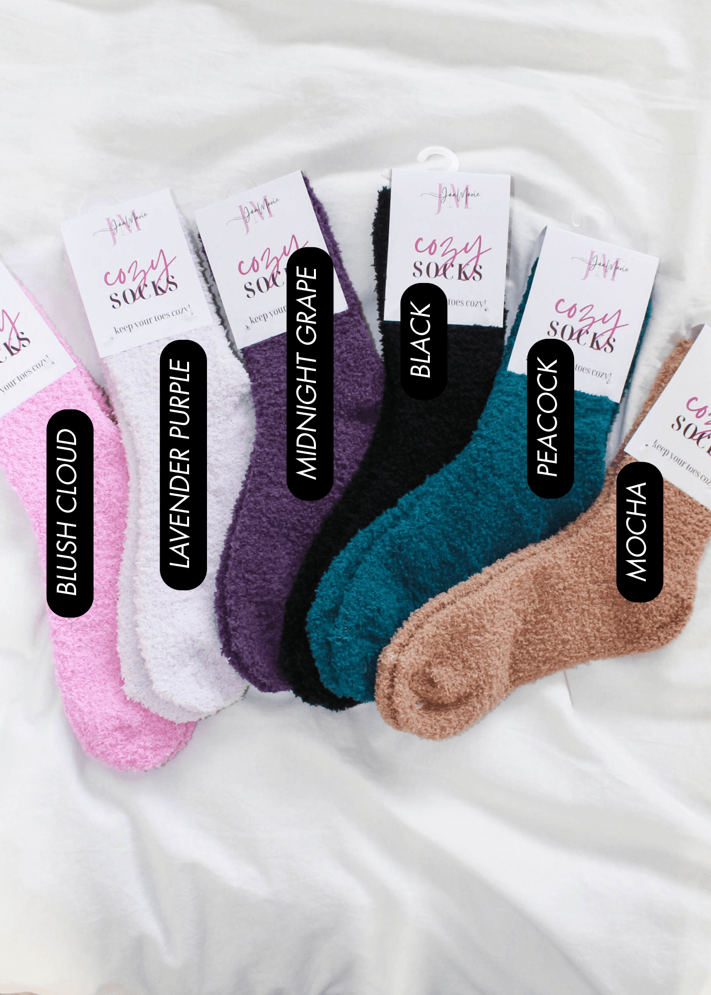 all-groups cozy cabin socks lounge multiple colours showing colour labels