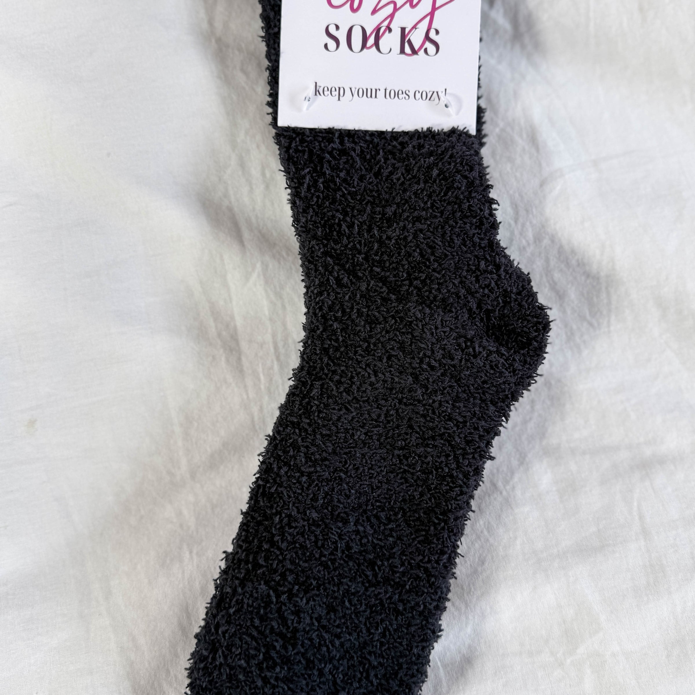 Lounge By Jan Marie Cozy Cabin Socks in polyester, black