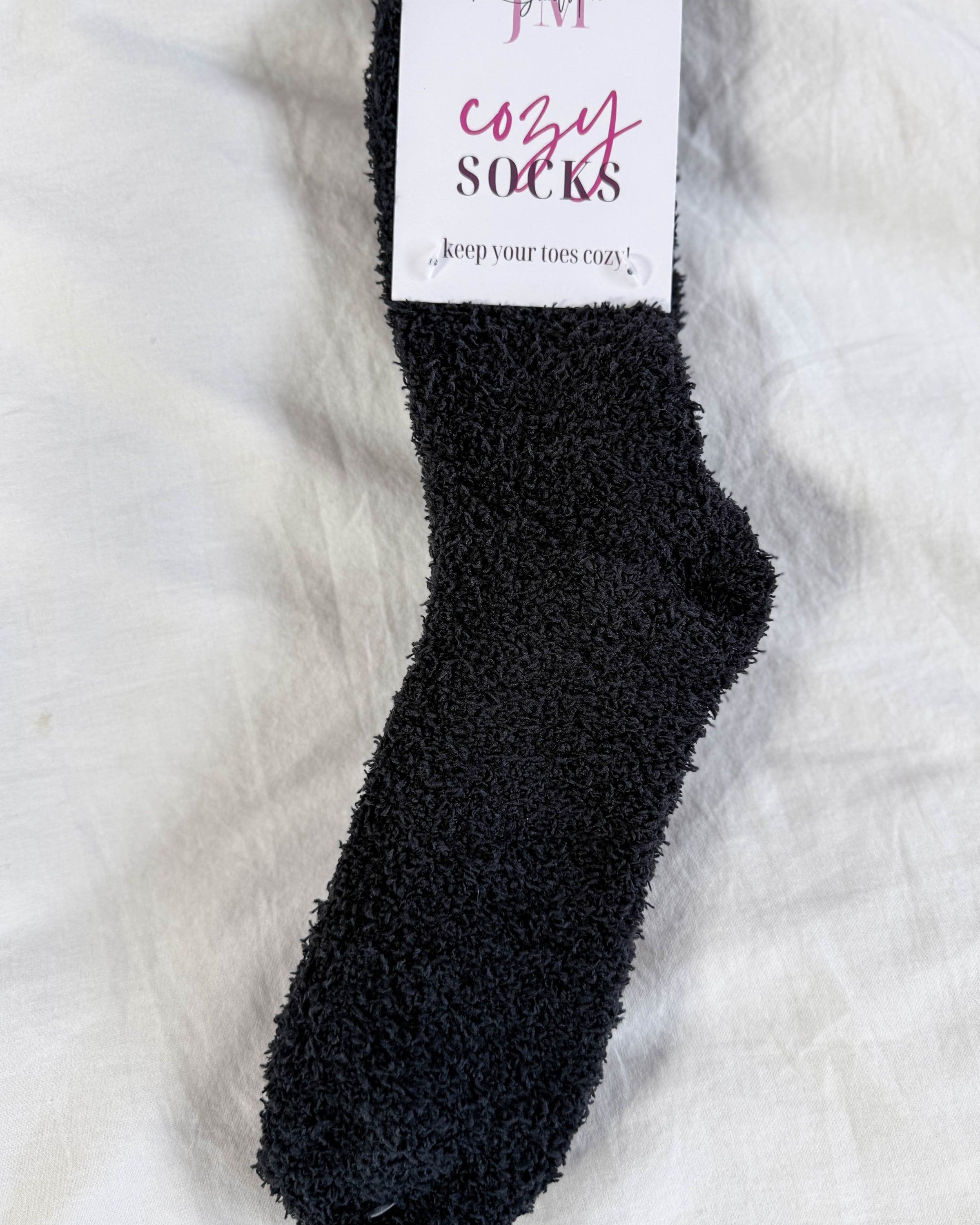 Lounge By Jan Marie Cozy Cabin Socks in polyester, black