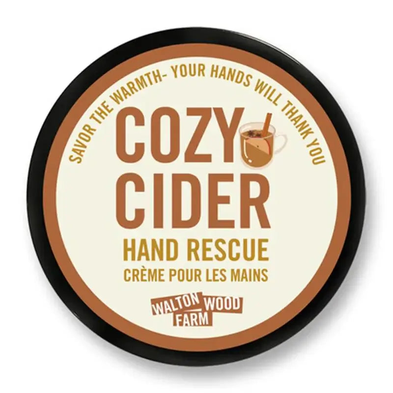 shea butter hand cream moisturizer apple cider scent -Walton Wood Farm Hand Rescue Moisturizer Walton Woods Farms