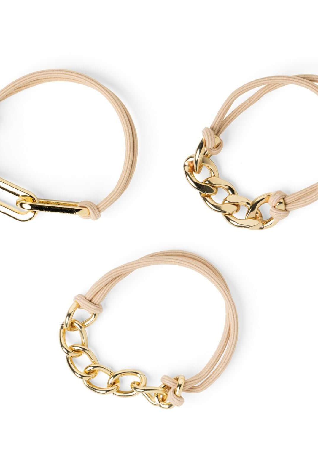 ivory bracelet hair tie