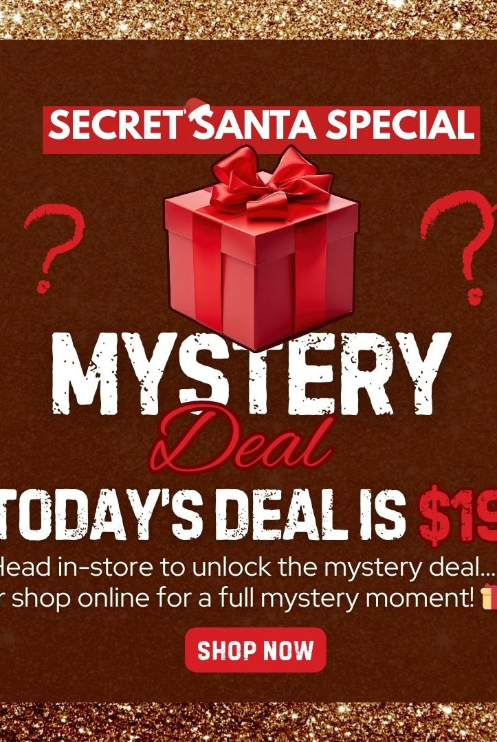Day 12 Surprise Christmas Deal - a mystery deal at a GREAT price that you won't want to miss! Part of Cloud Nine Pajamas 12 days of Deals! Changes daily at 10AM MST - Limited Quantities available!