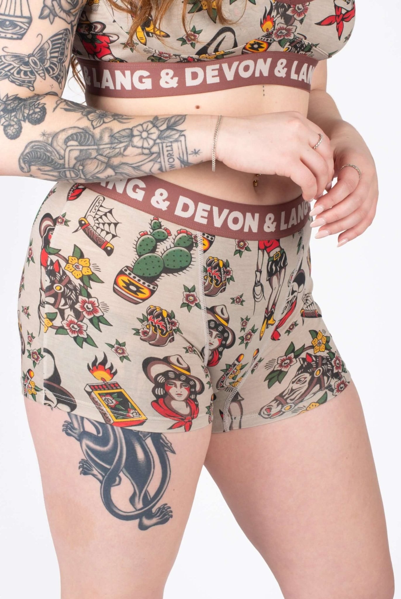 Devon + Lang Bria Boyshort Underwear