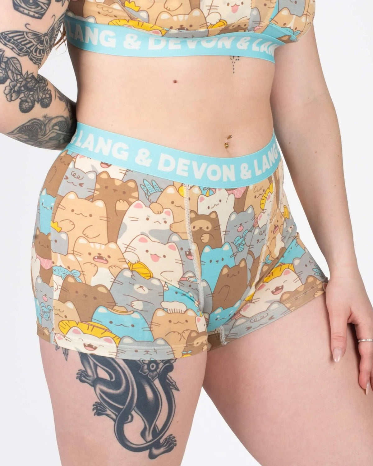 Devon + Lang Bria Boyshort Underwear -Devon + Lang- Cloud Nine Pajamas