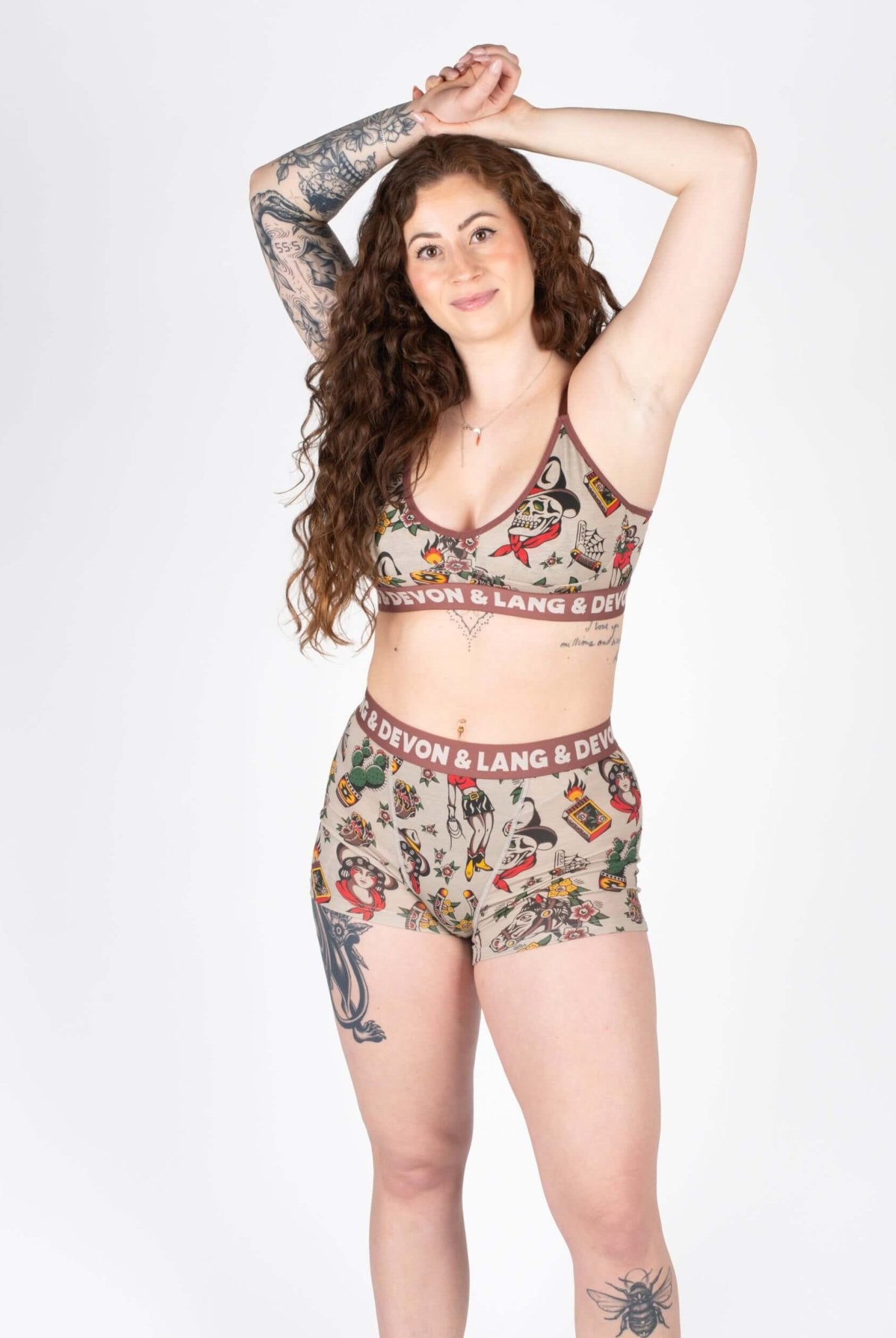 Devon + Lang Bria Boyshort Underwear