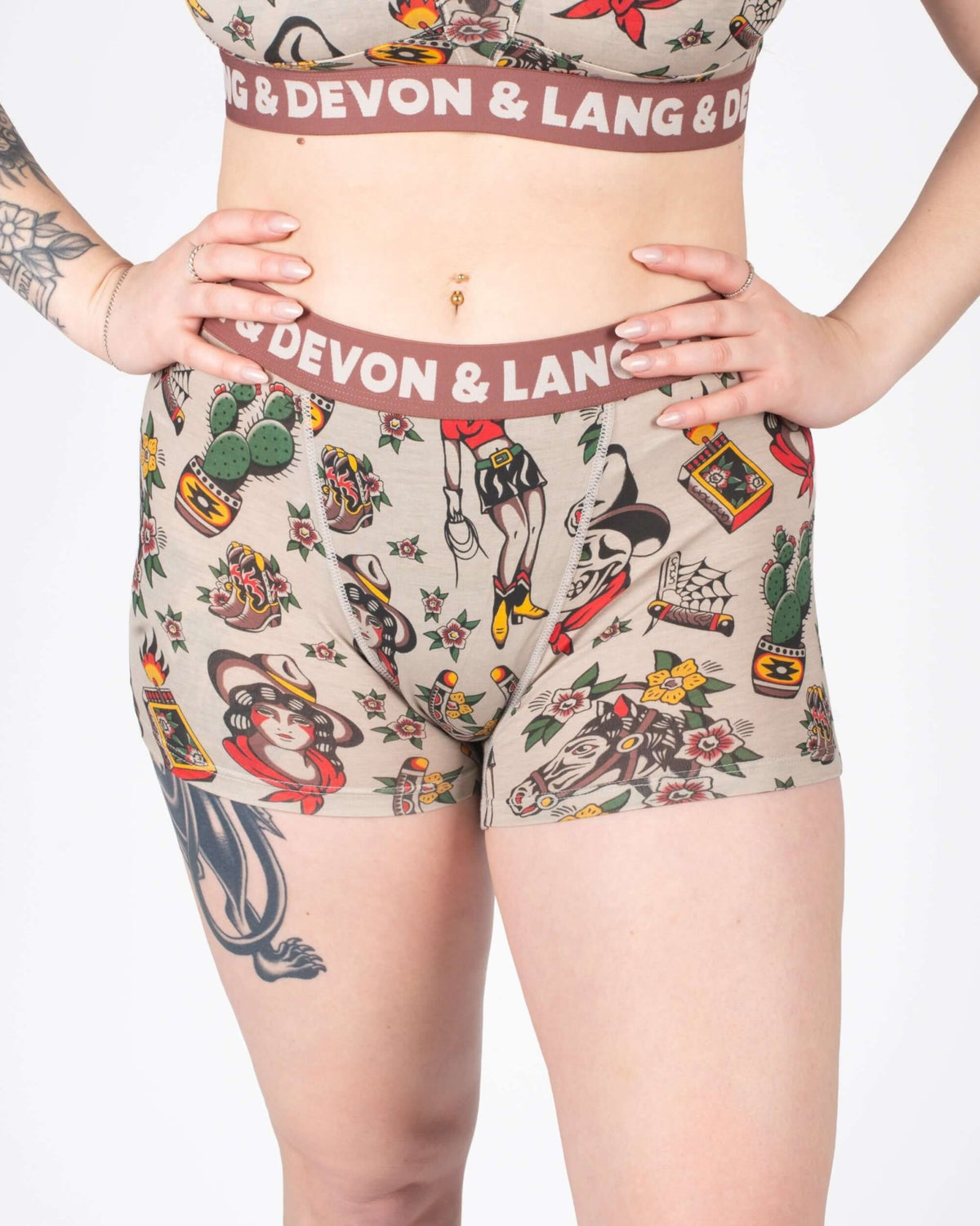 Devon + Lang Bria Boyshort Underwear