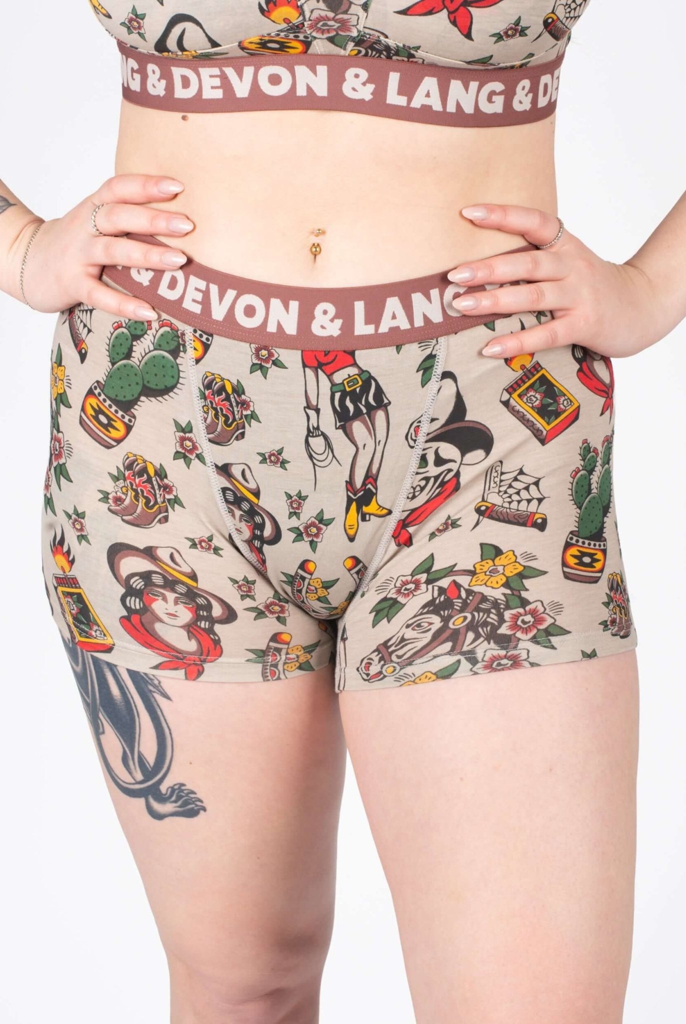 Devon + Lang Bria Boyshort Underwear
