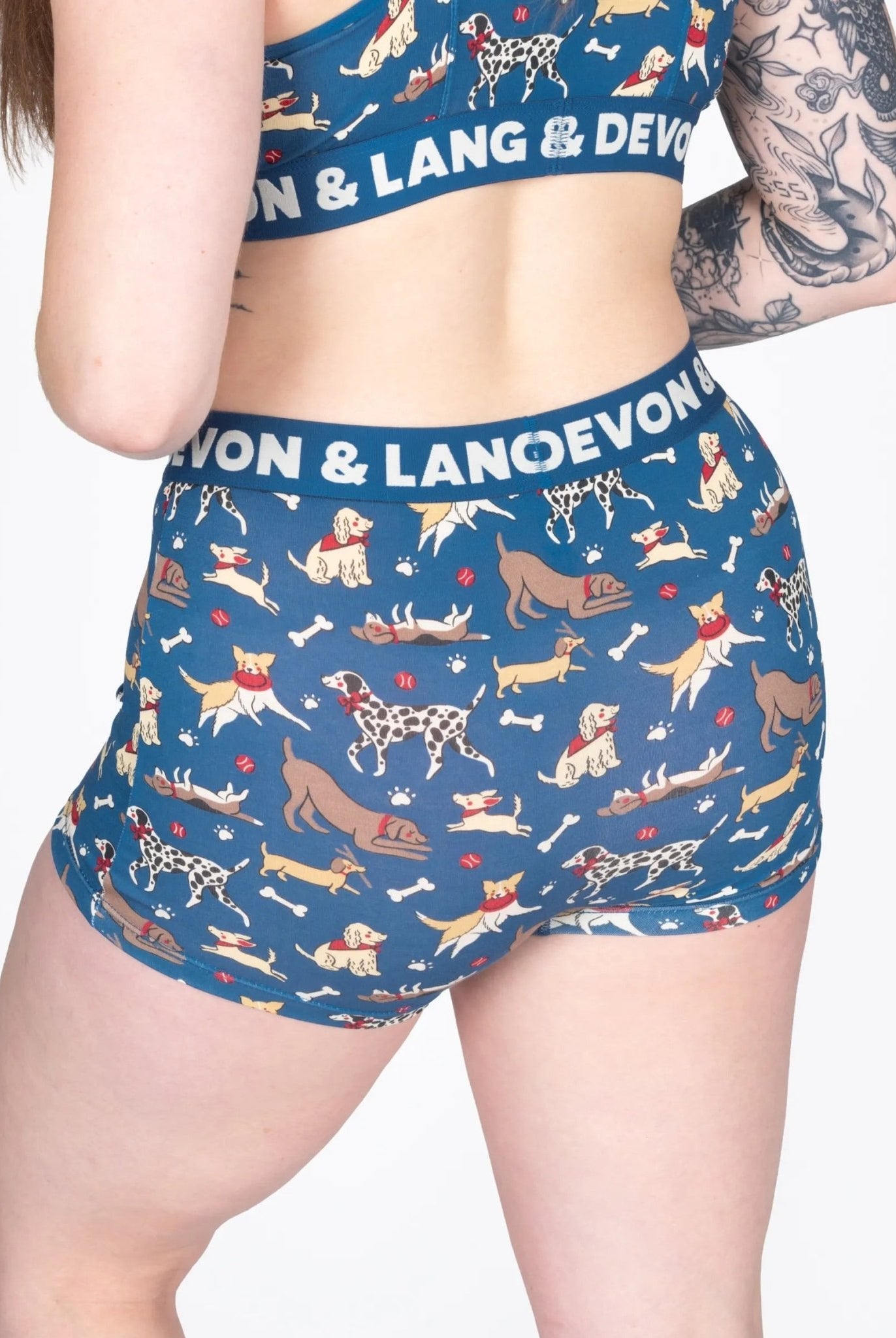 Devon + Lang Bria Boyshort Underwear -Devon + Lang- Cloud Nine Pajamas