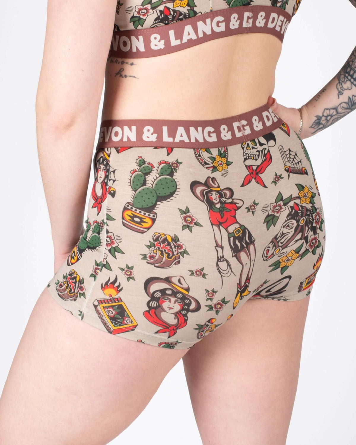 Devon + Lang Bria Boyshort Underwear