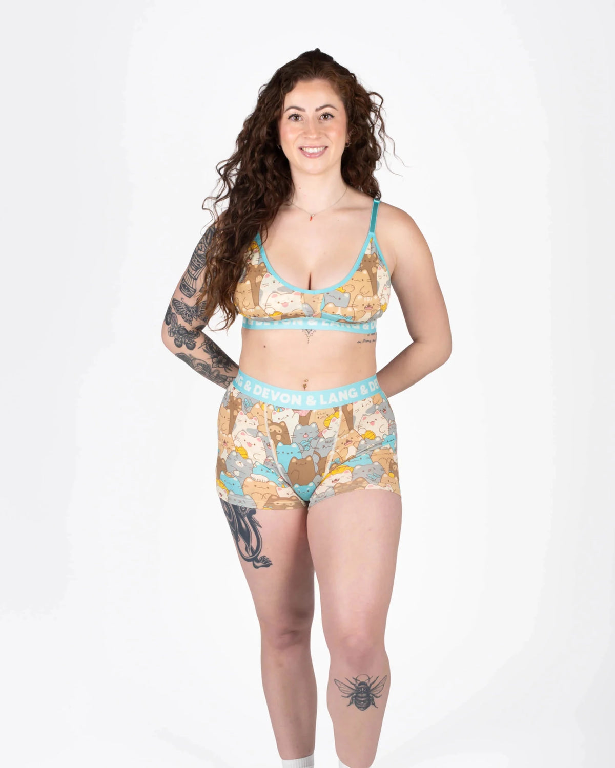 Devon + Lang Bria Boyshort | Women's Modal Underwear | Full Coverage -Devon + Lang- Cloud Nine Pajamas