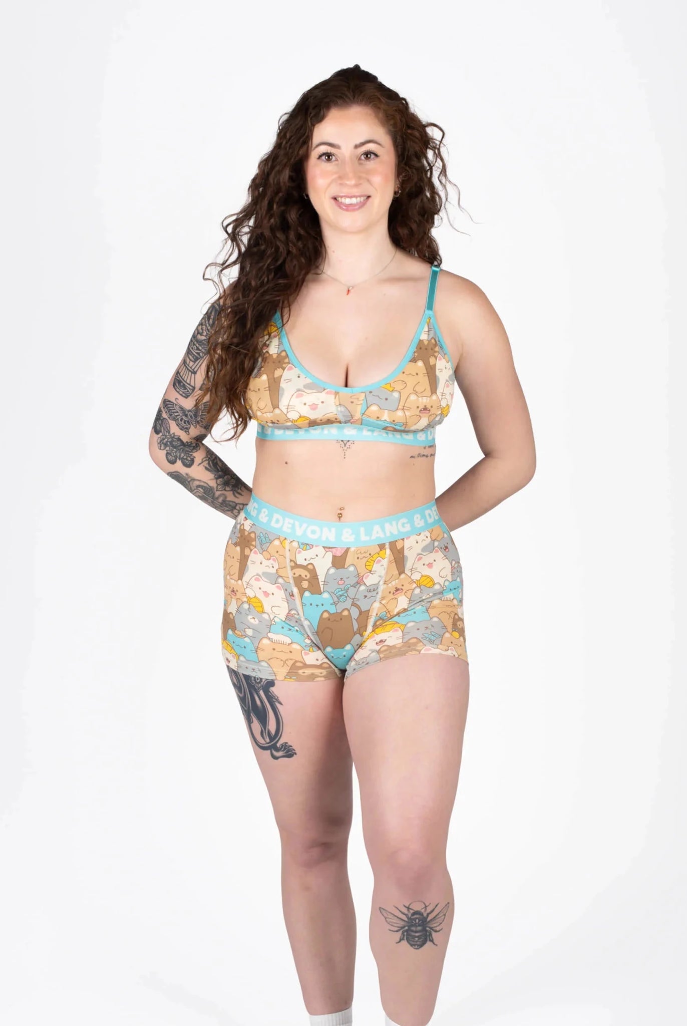 Devon + Lang Bria Boyshort | Women's Modal Underwear | Full Coverage -Devon + Lang- Cloud Nine Pajamas