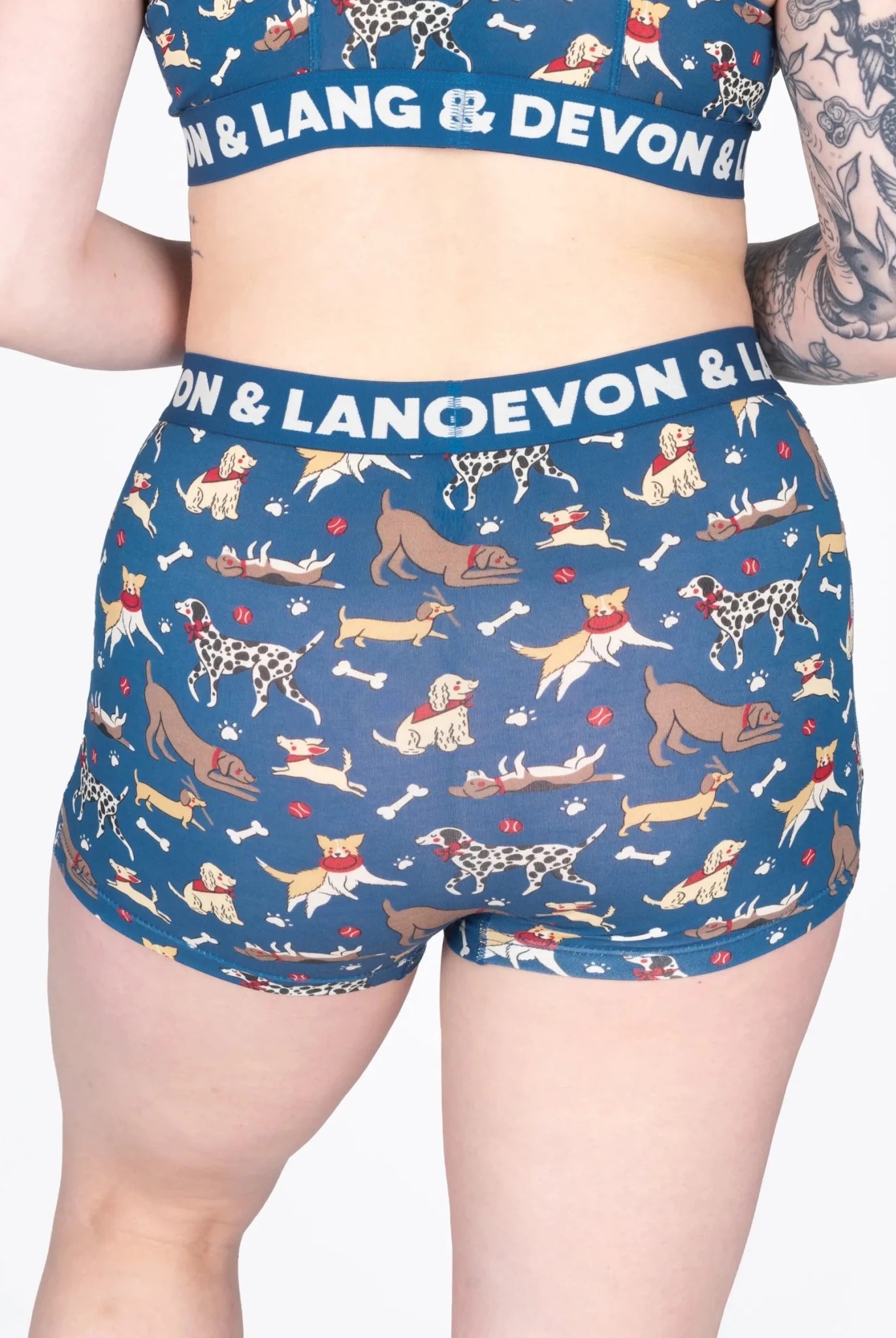 Devon + Lang Bria Boyshort | Women's Modal Underwear | Full Coverage -Devon + Lang- Cloud Nine Pajamas
