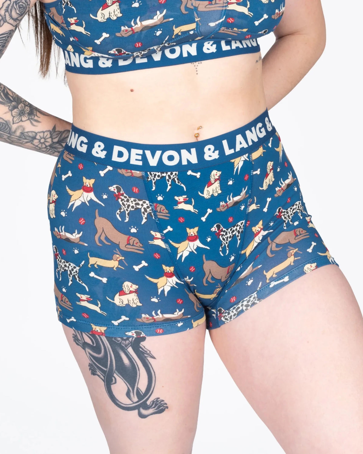 Devon + Lang Bria Boyshort | Women's Modal Underwear | Full Coverage -Devon + Lang- Cloud Nine Pajamas