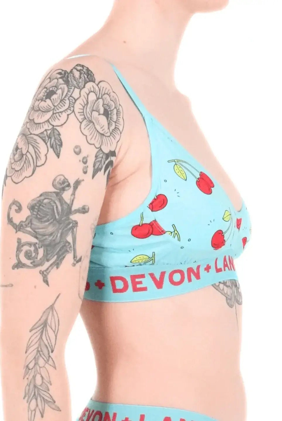 Devon + Lang Bria Printed Bralette Wireless