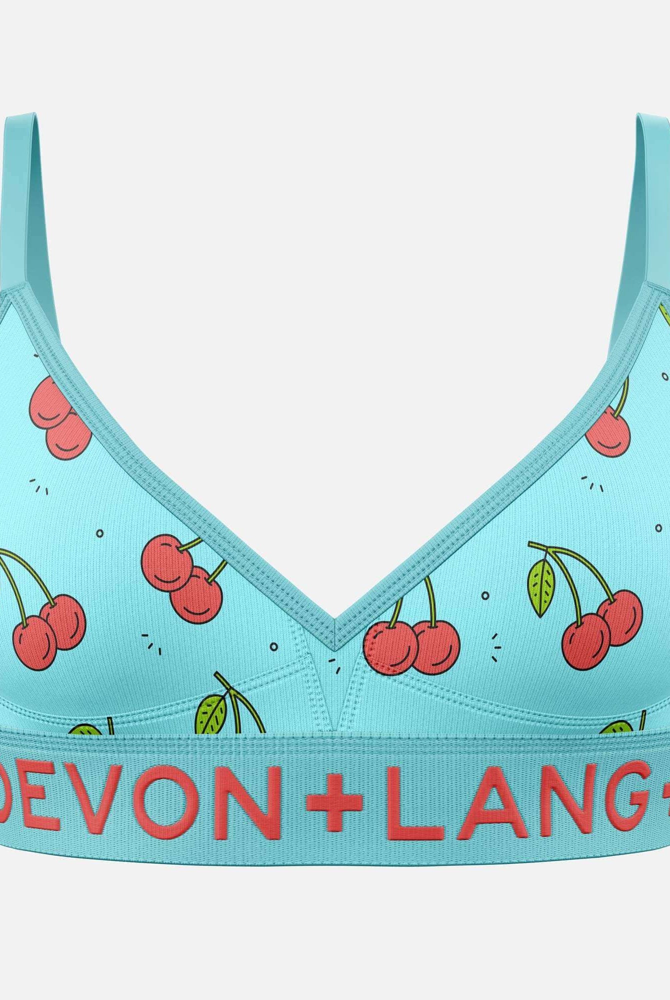 Devon + Lang Bria Printed Bralette Wireless