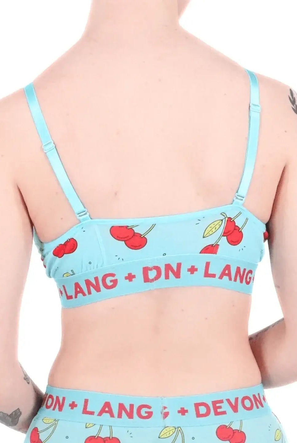Devon + Lang Bria Printed Bralette Wireless