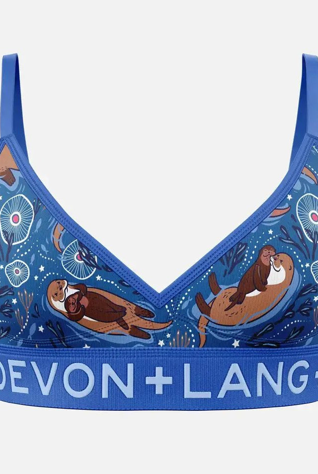 Devon + Lang Bria Printed Bralette Wireless