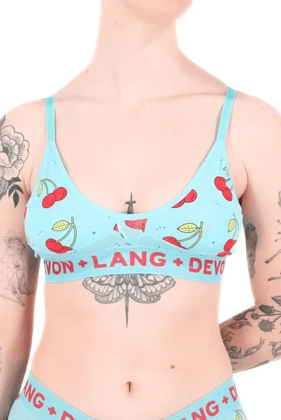 Devon + Lang Bria Printed Bralette Wireless